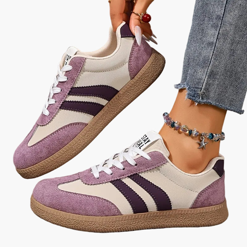 Damen Retro Sneaker Alltag Street Style Freizeit Schuhe