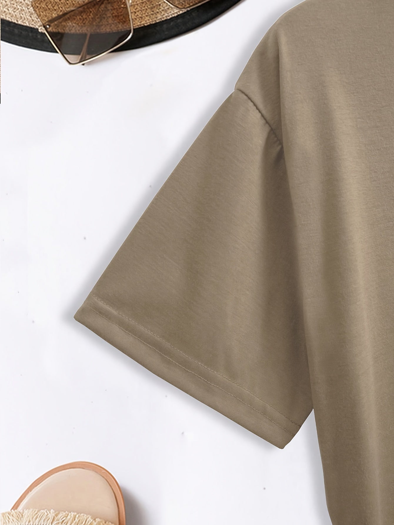 Dame T-skjorte med statement-trykk "Perfectly Imperfect" – Avslappet stil for hverdag og fritid