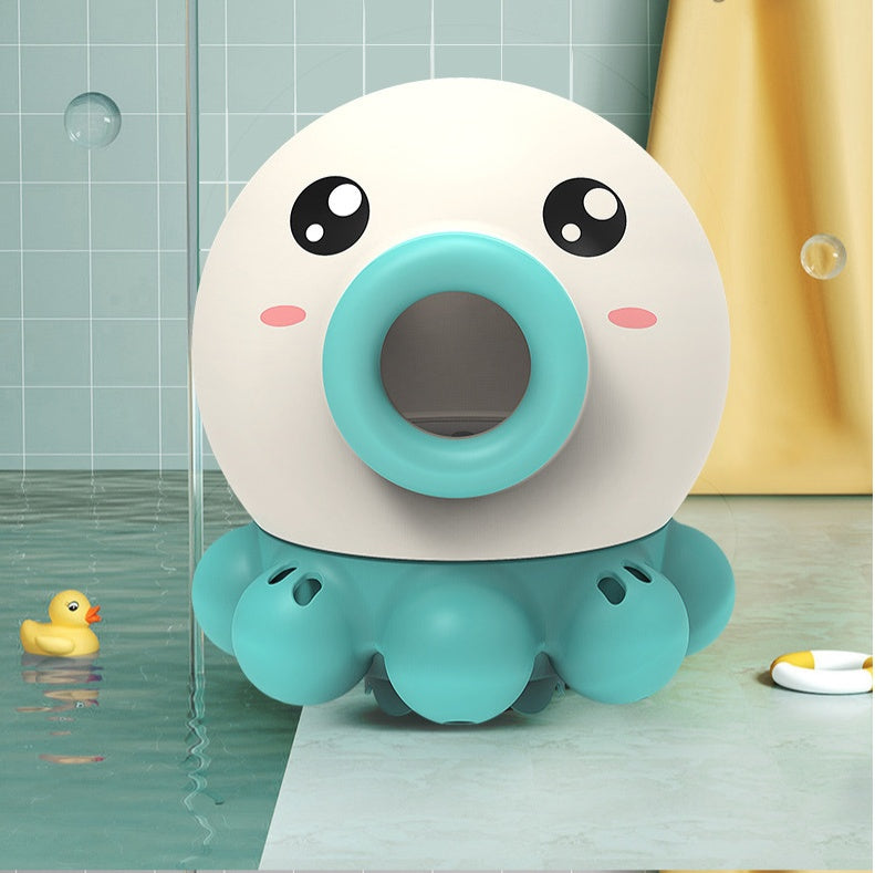 Baby Bade-Spielzeug Oktopus Wasserspritzspielzeug für Jungen und Mädchen – Interaktives Badespaß-Spielzeug für Kinder und Kleinkinder