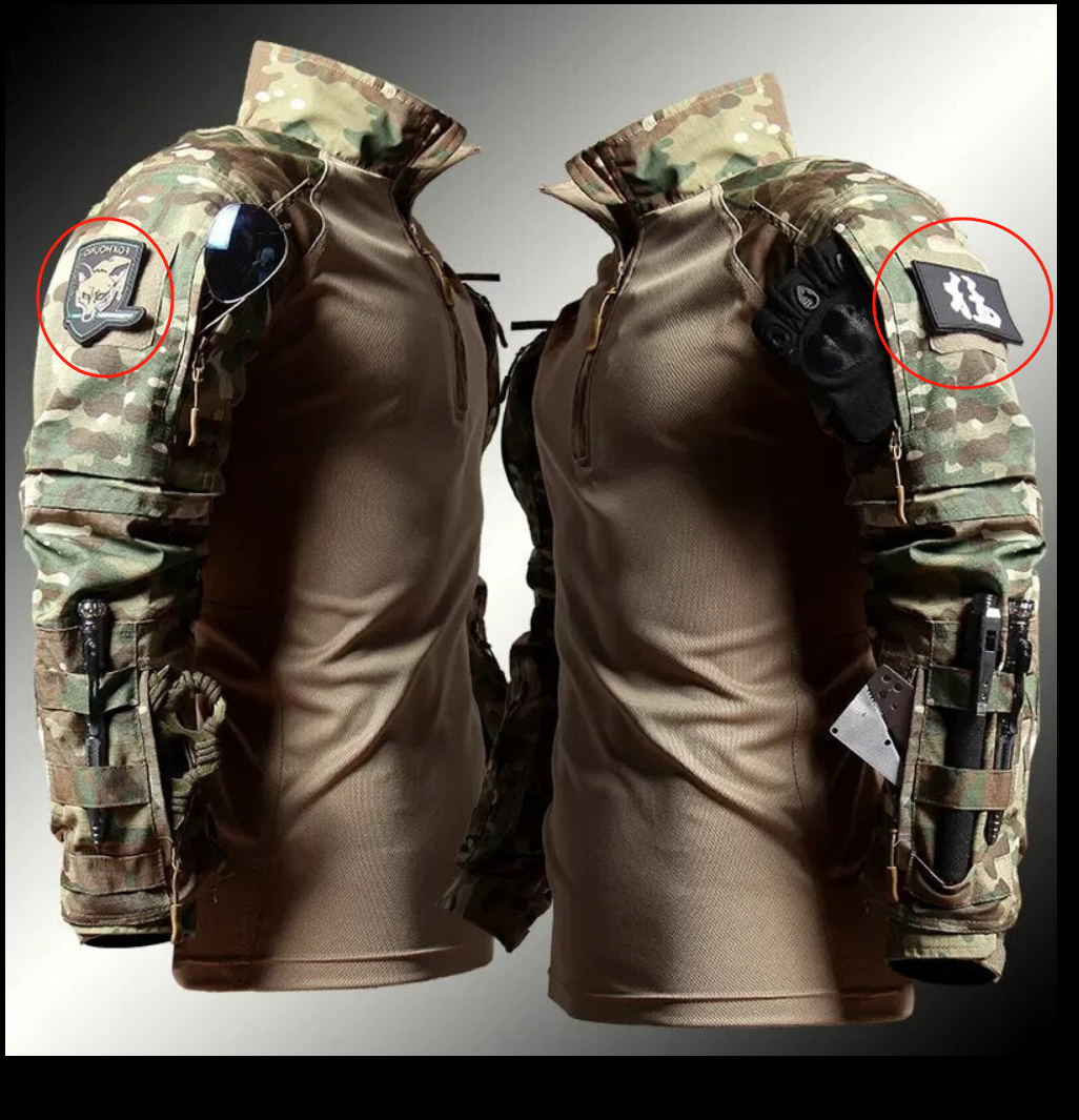 Tuta Tattica da Uomo – Completo Combat in Stile Militare per Outdoor, Survival e Airsoft