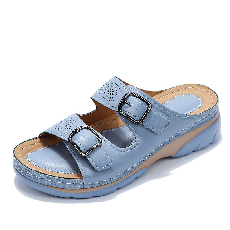 Damen Komfort-Orthopädische Pantoletten – Bequeme Sommerschuhe für Alltag und Freizeit