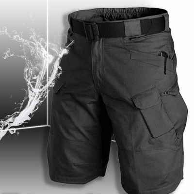 Herren Taktische Outdoor-Shorts mit Multifunktionstaschen und Gürtel – Ideal für Abenteuer, Arbeit & Freizeit