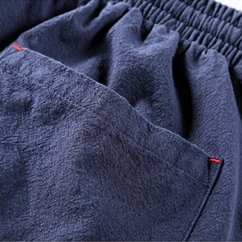 Herre Relaxed Fit Japanske fritidsbukser – Komfortable joggere til hverdag, rejser & fritid
