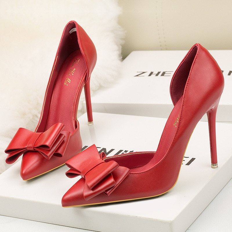 Emma – Escarpins sexy à talons aiguilles et bout pointu pour femmes