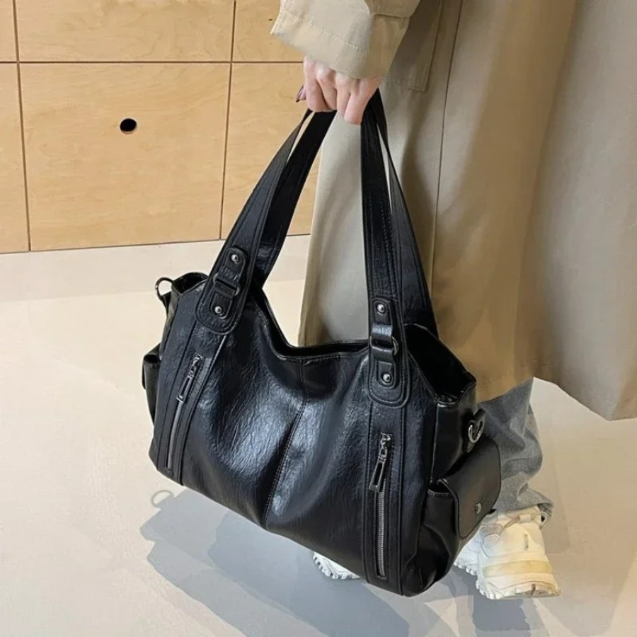 Borsa a tracolla da donna elegante per tutti i giorni – Borsa capiente e stilosa per ufficio e tempo libero