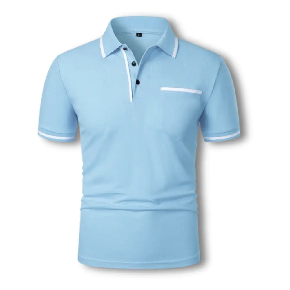 Polo para hombre Modern Fit con detalles en contraste – Estiloso para el día a día y tiempo libre