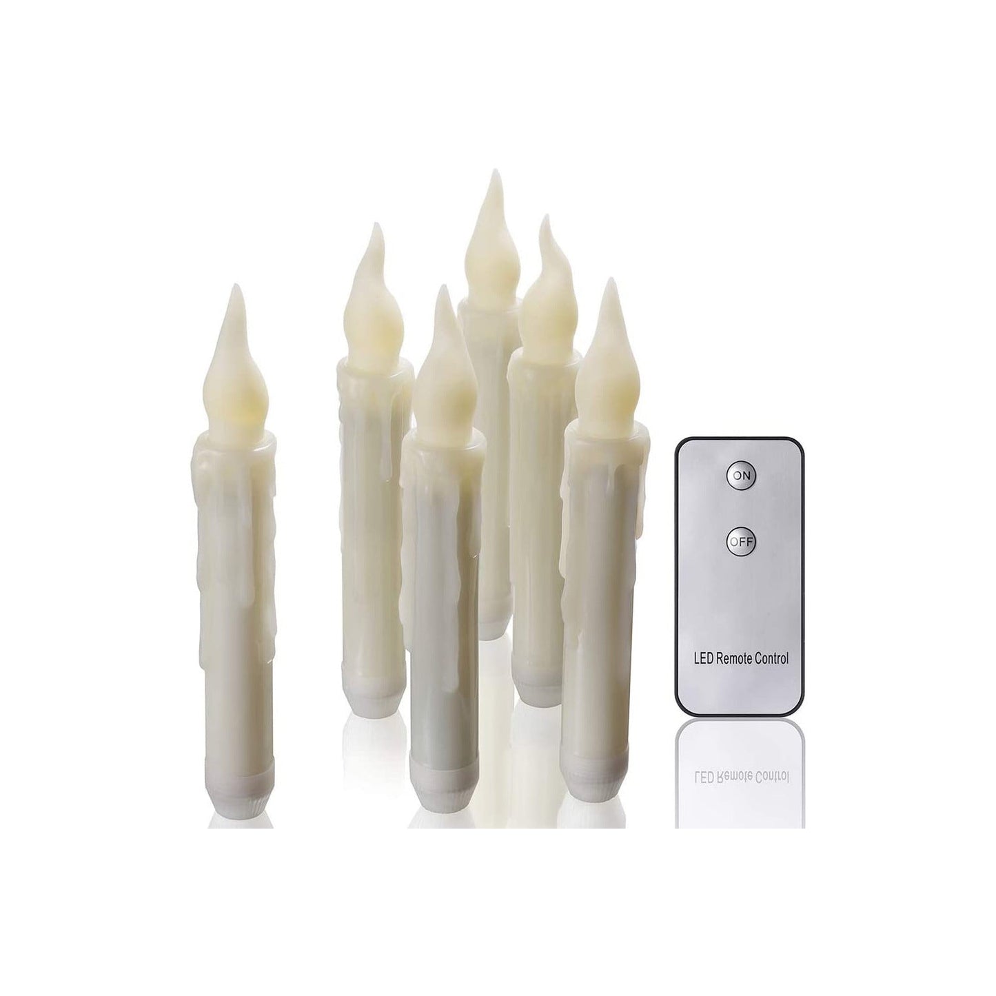 Candele LED Magiche Fluttuanti con Bacchetta Magica per Halloween – Decorazioni per Feste e Atmosfera Spettrale