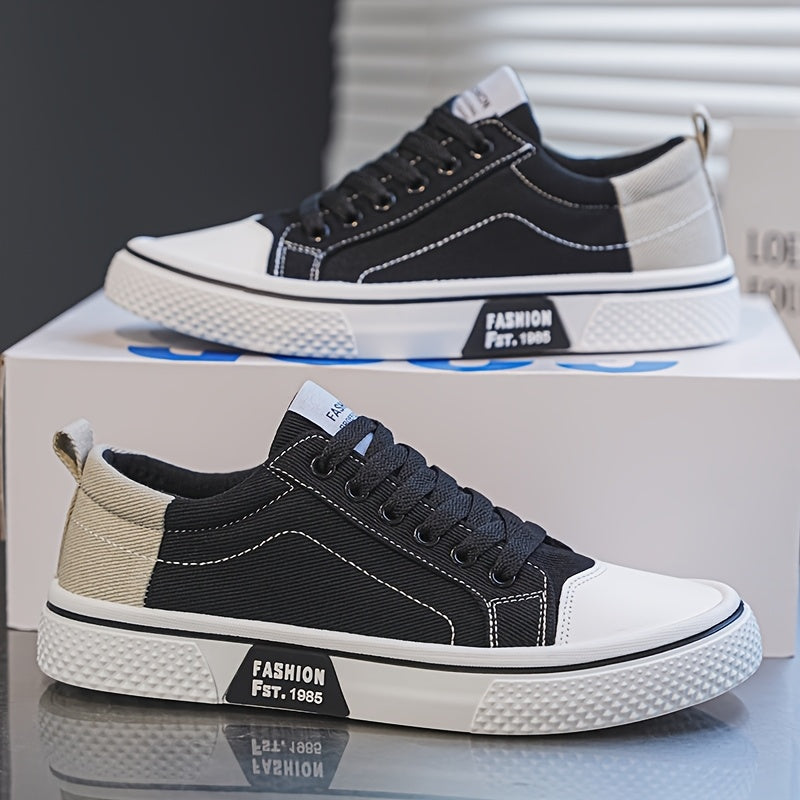Męskie niskie sneakersy w stylu vintage street – na co dzień i na czas wolny