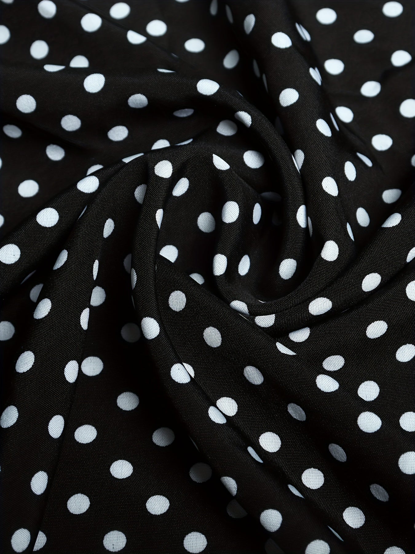 Damen Polka Dot Bluse Elegant für Alltag und Büro Plus Size
