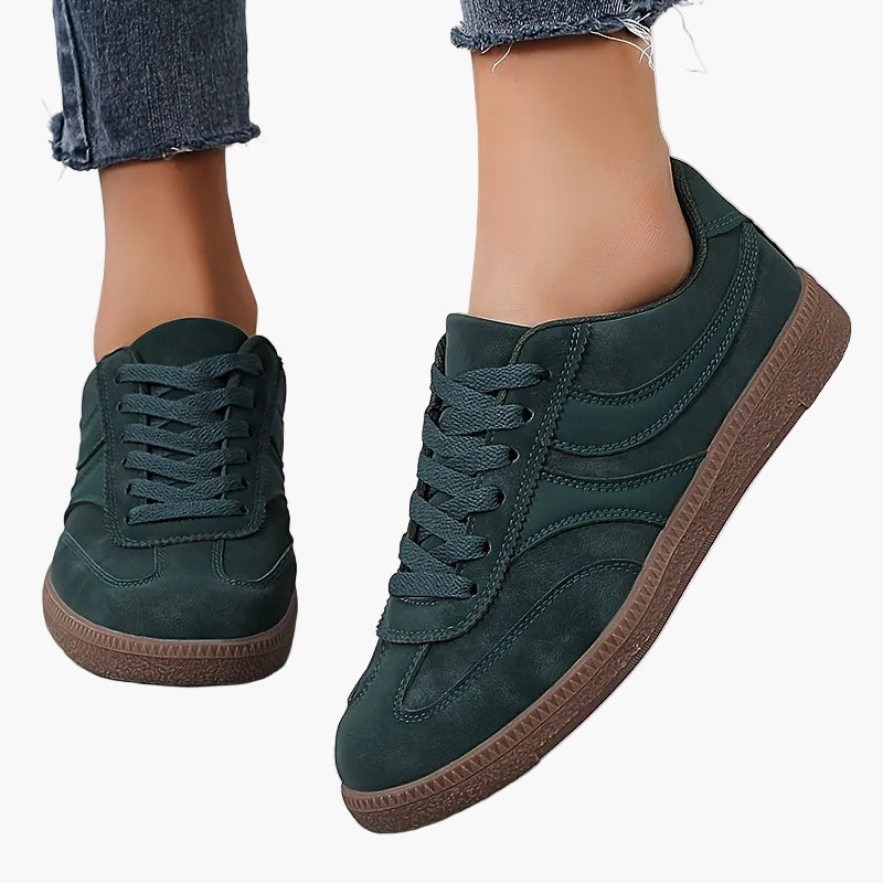 Damen Vintage Sneaker Casual Sportlich Alltag