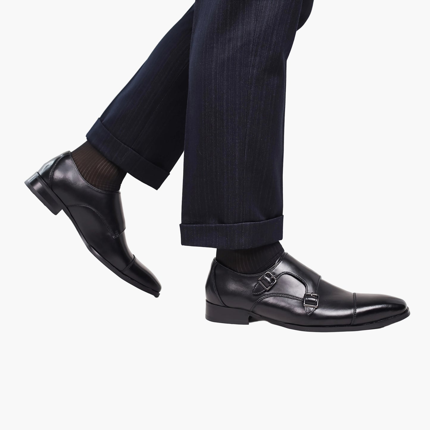 Herre Business Doppel-Monkstrap Sko – Elegant stil til kontoret og særlige lejligheder