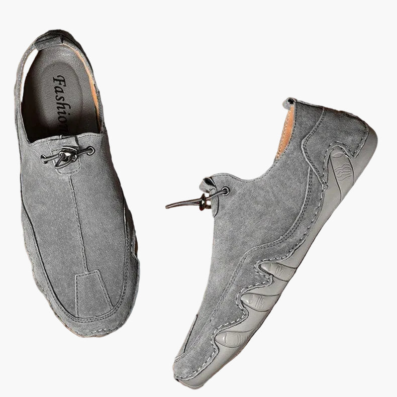 Heren Slip-On Vrijetijdsschoenen – Sportieve, Elegante Look voor Dagelijks Gebruik en Vrije Tijd