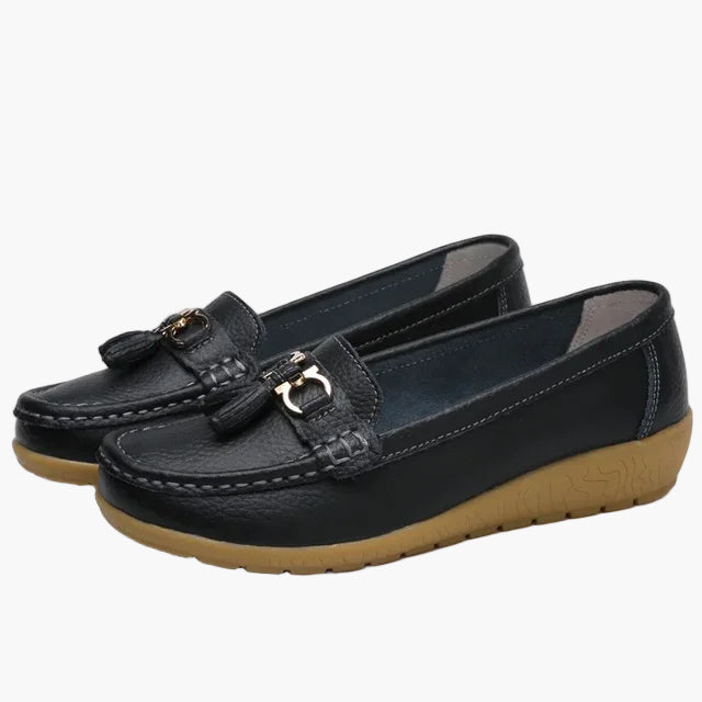 Damen Mokassins Slipper – Bequeme und stilvolle Freizeitschuhe mit Tasseln