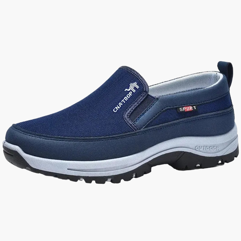 Zapatos ortopédicos slip-on para hombre – Cómodos zapatos ortopédicos casuales para el día a día y paseos