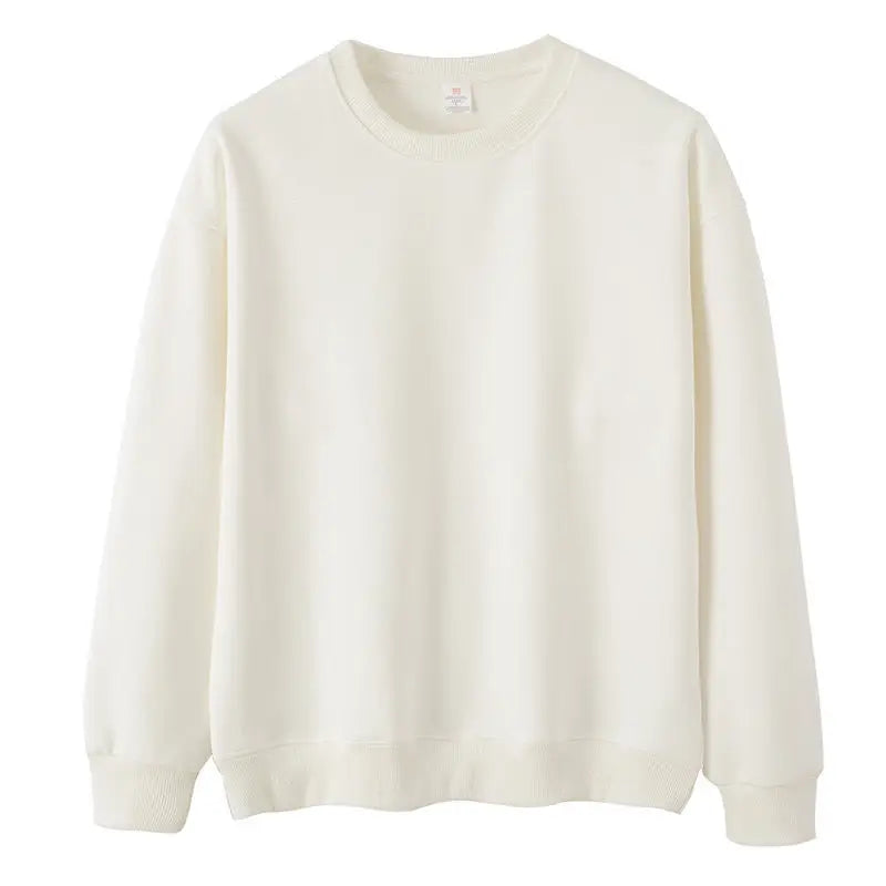 Unisex Rundhals-Sweatshirt mit Rippbündchen und weichem Innenfutter
