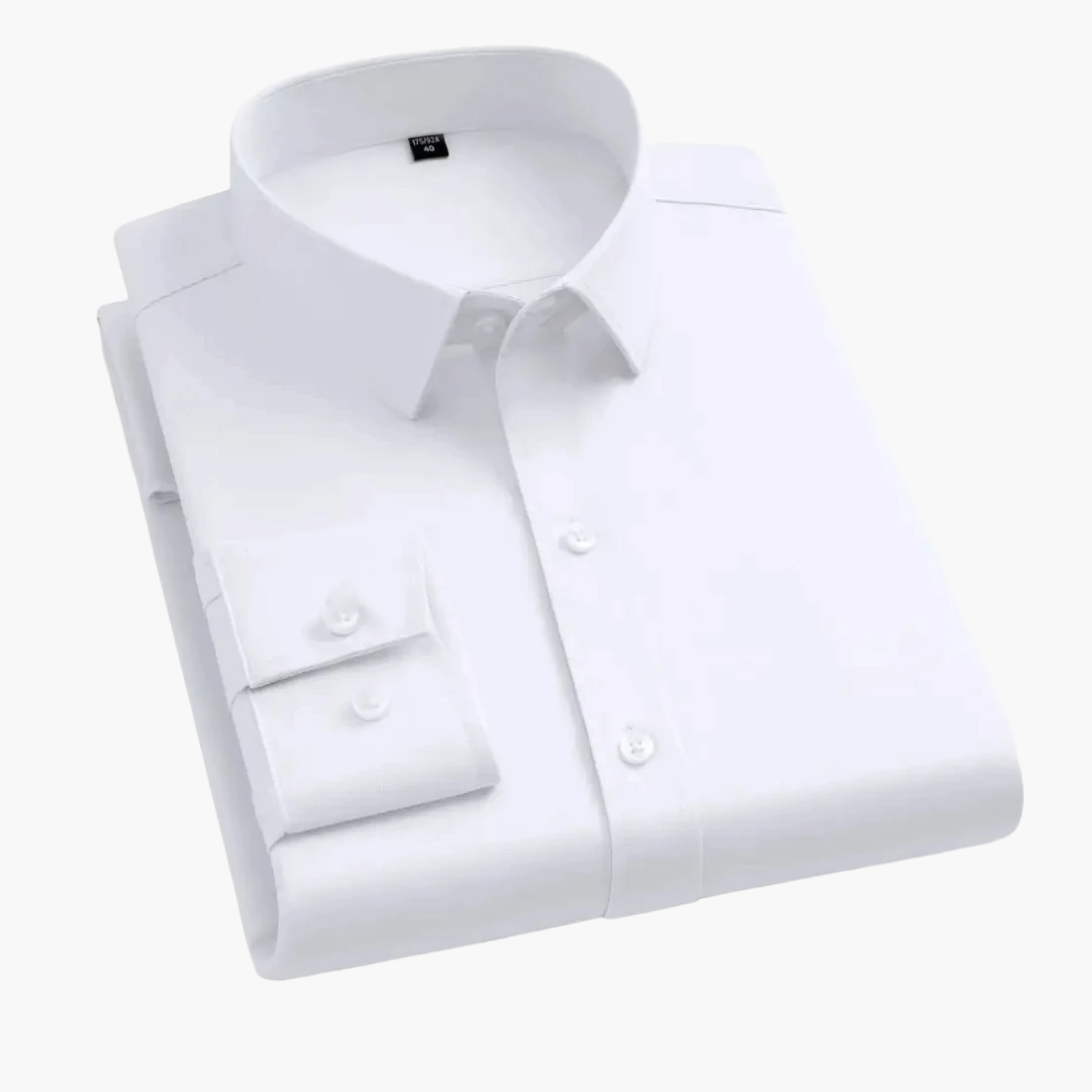 Camisa de hombre business stretch – Corte moderno, sin arrugas, para oficina y uso diario