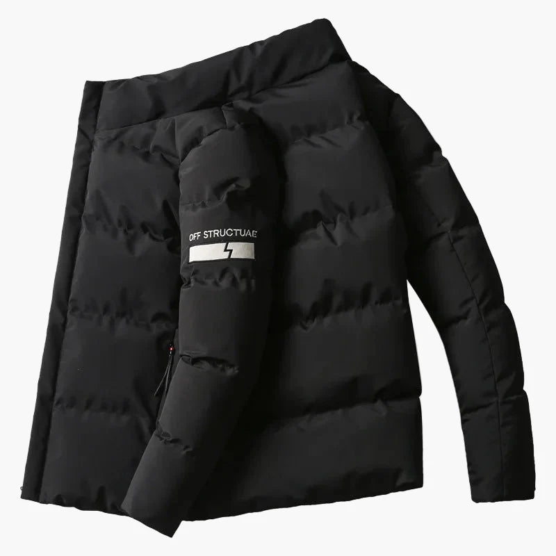 Chaqueta acolchada de invierno para hombre con estilo casual moderno para el día a día y tiempo libre