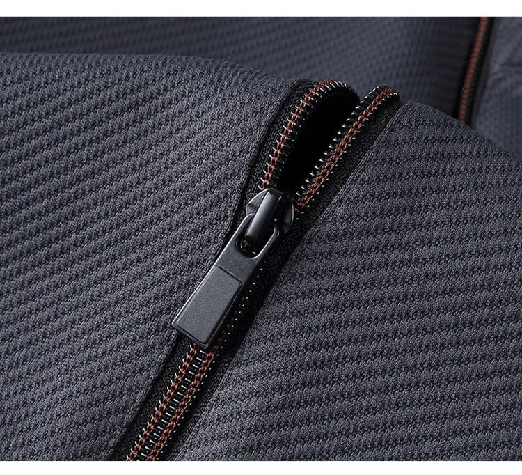 Herr Träningsset – Sportig fritidsdress med dragkedjetröja och joggingbyxor för vardag och fitness