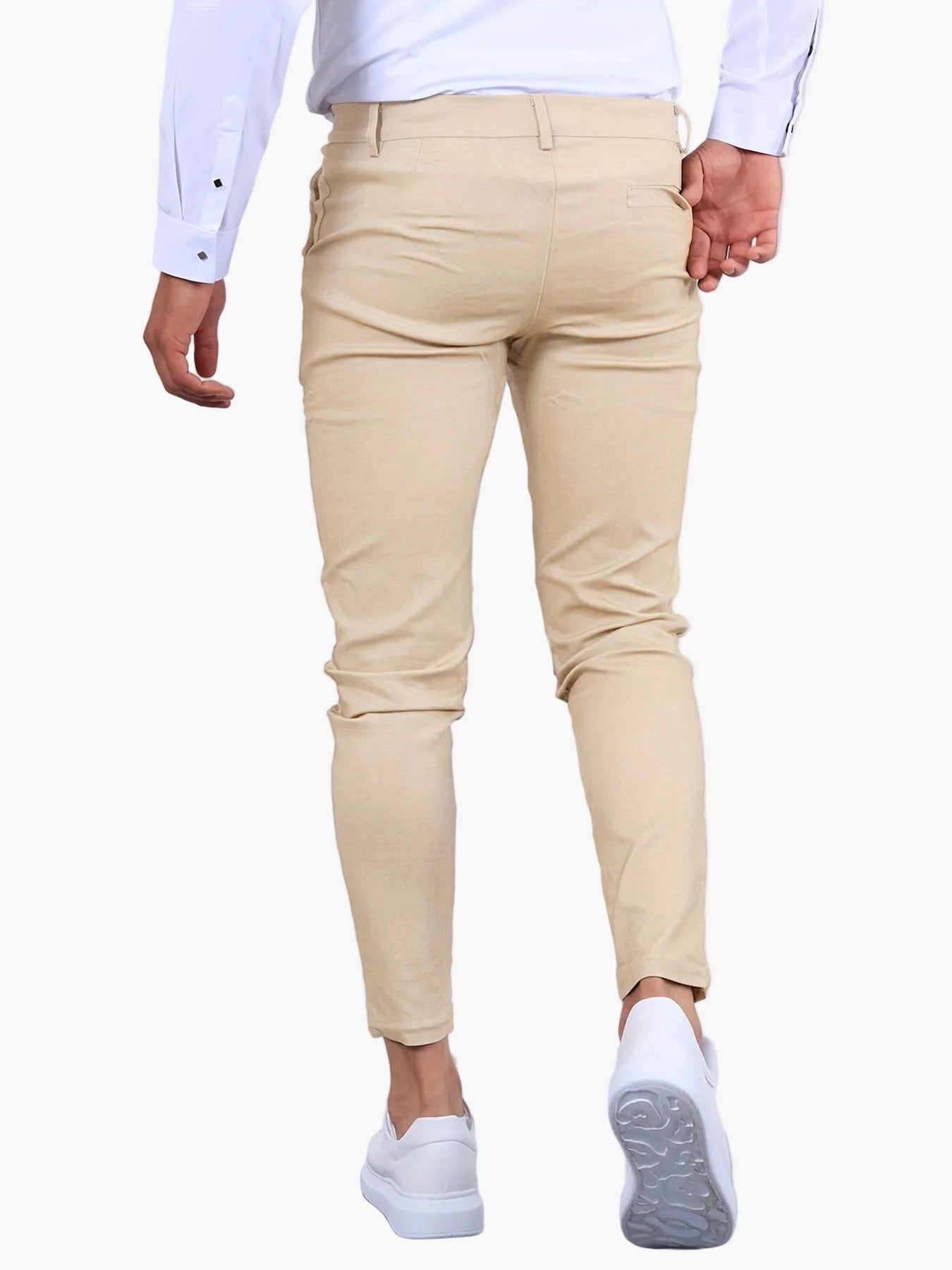 Herren Slim Fit Businesshose – Eleganter Anzugstil für Büro & Alltag