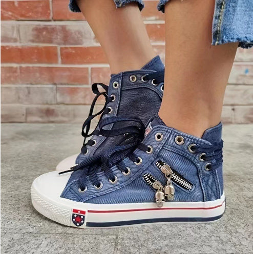 Jade – Chaussures montantes à lacets respirantes pour femmes en grandes tailles