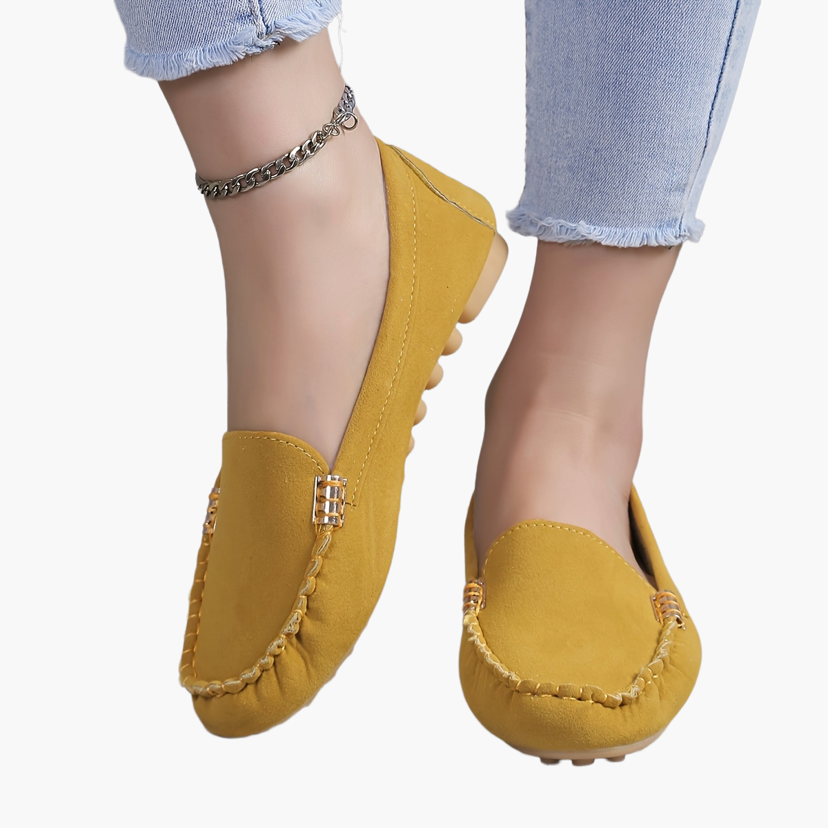 Damskie mokasyny loafers – wygodne buty casualowe na co dzień i do biura
