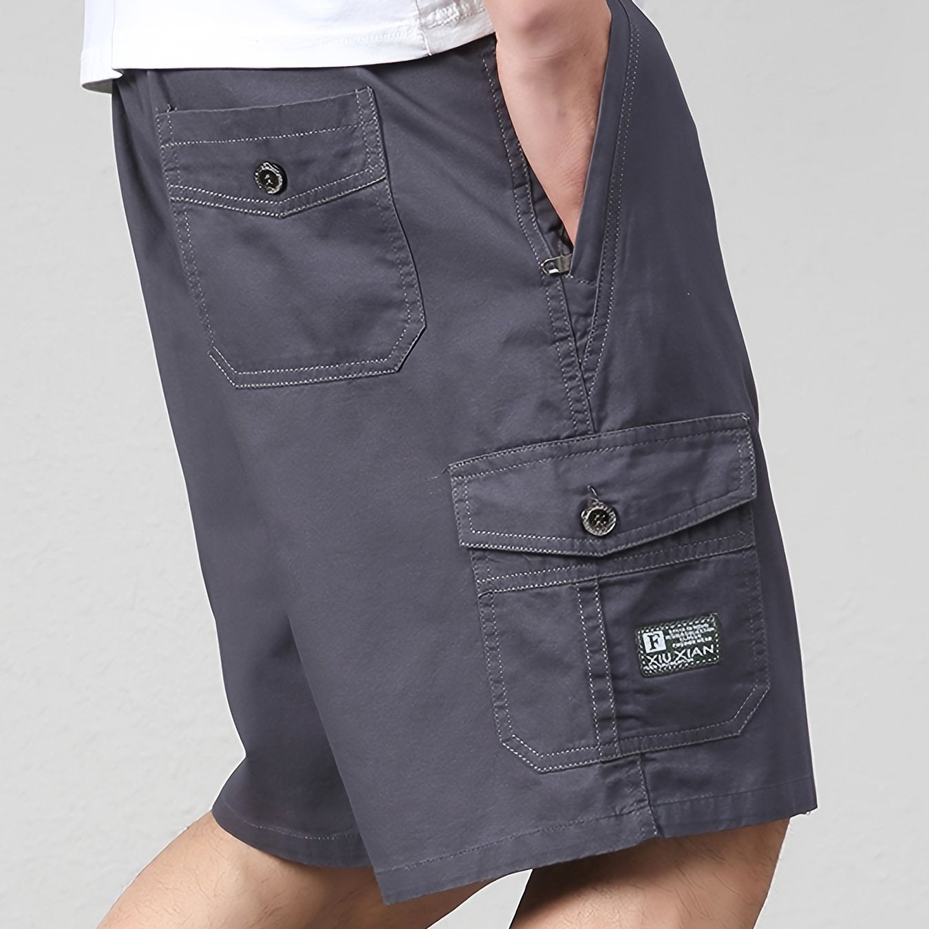 Herren Cargo Shorts – Bequeme Freizeithose mit Taschen, Ideal für Alltag & Outdoor