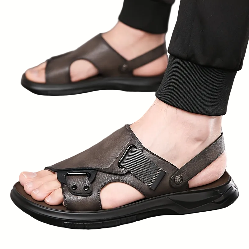 Herren Freizeitsandalen Offene Sommerschuhe mit Schnalle – Bequeme Urlaubssandalen für Alltag & Reise
