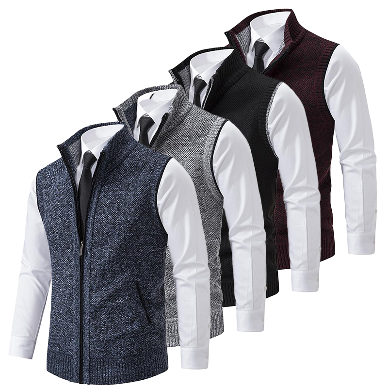 Herre vest elegant business casual – Stilfuld overvest til kontor og hverdag