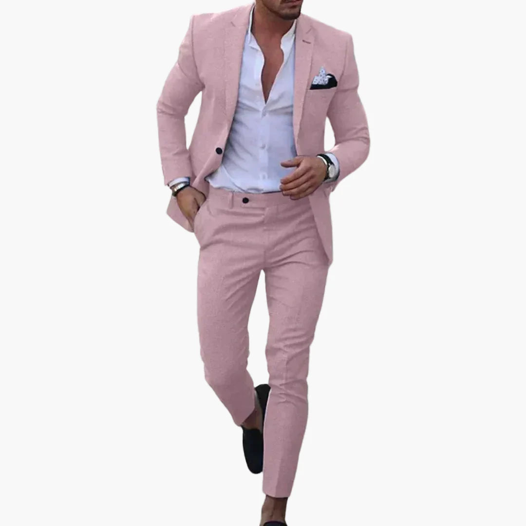 Herre slim fit dress moderne business- og fritidseleganse