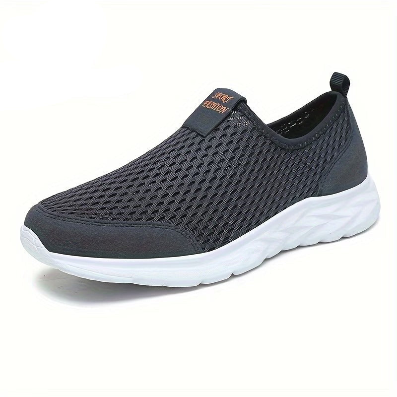 Damskie sneakersy slip-on z siateczki na co dzień i do sportu – wygodne buty rekreacyjne
