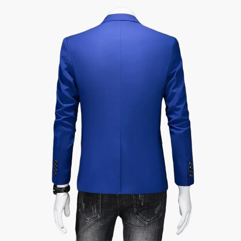 Veste moderne style casual pour homme – Blazer à simple boutonnage pour business et loisirs