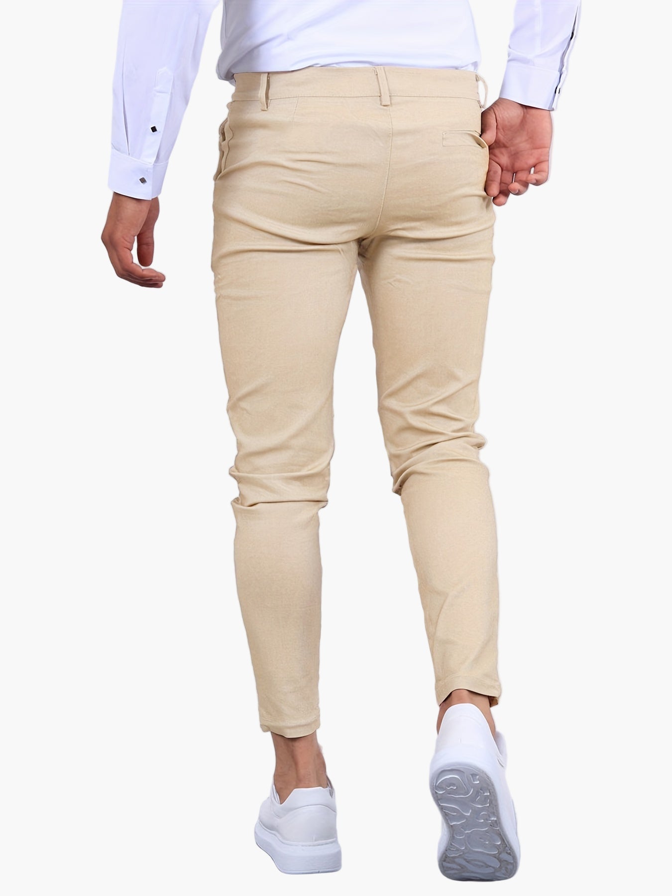 Herre skinny-fit chinos – Moderigtigt basis til hverdag og kontor