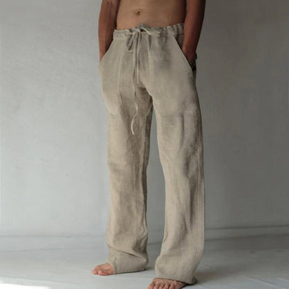 Pantalon de loisirs pour hommes style japonais – Jogging ample à jambe droite