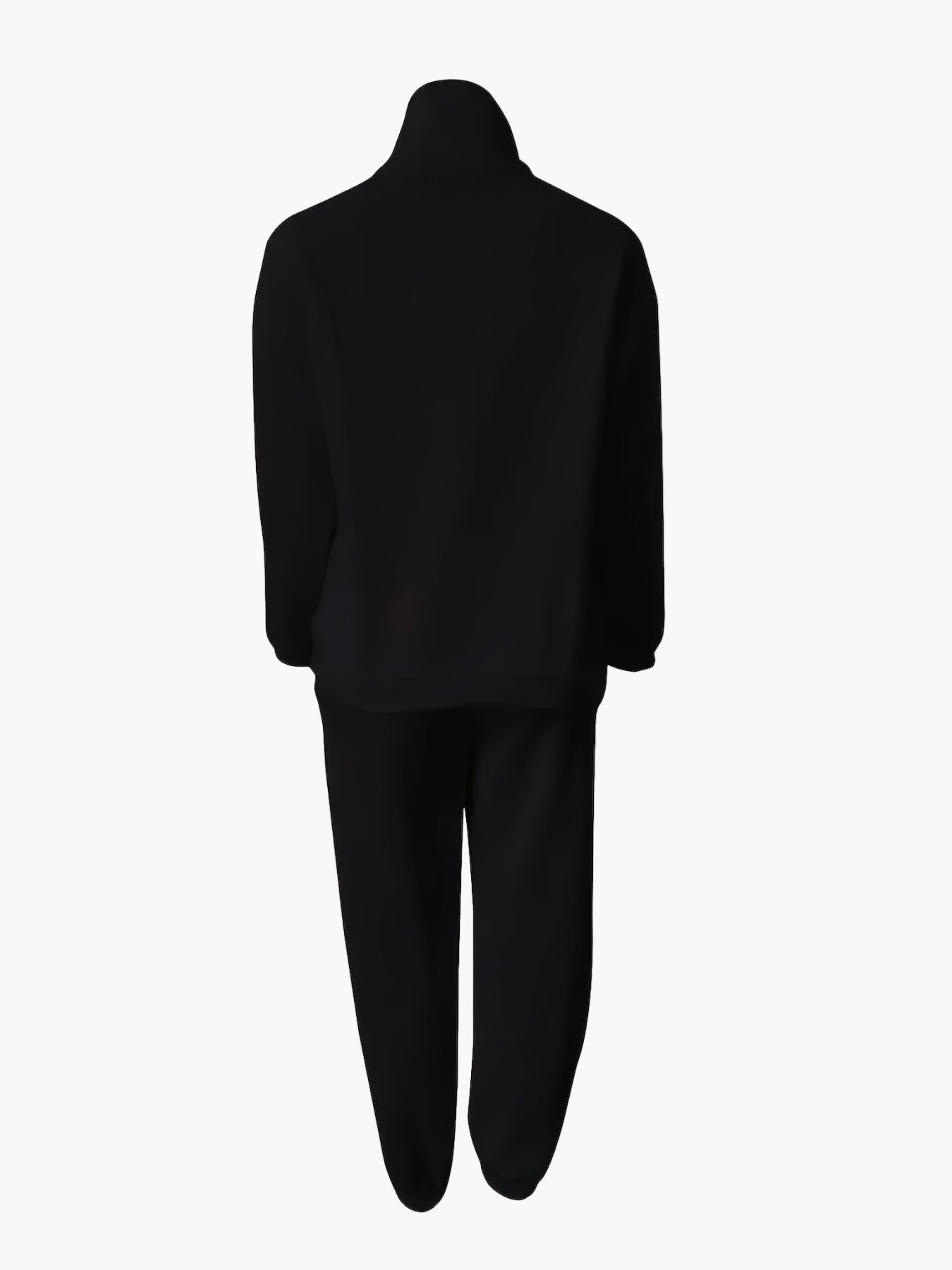 Felpa con Mezza Cerniera Donna Completo Tuta – Look Casual Moderno per Autunno e Inverno