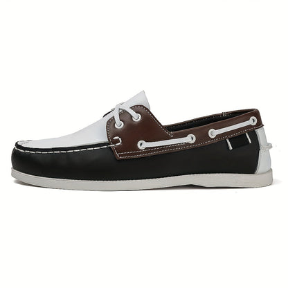Męskie mokasyny żeglarskie na co dzień i do pracy – klasyczne mokasynowe mokasyny typu slip-on