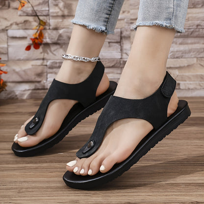 Damen Zehentrenner Sandalen – Modische Sommer-Sandalen für Alltag und Freizeit