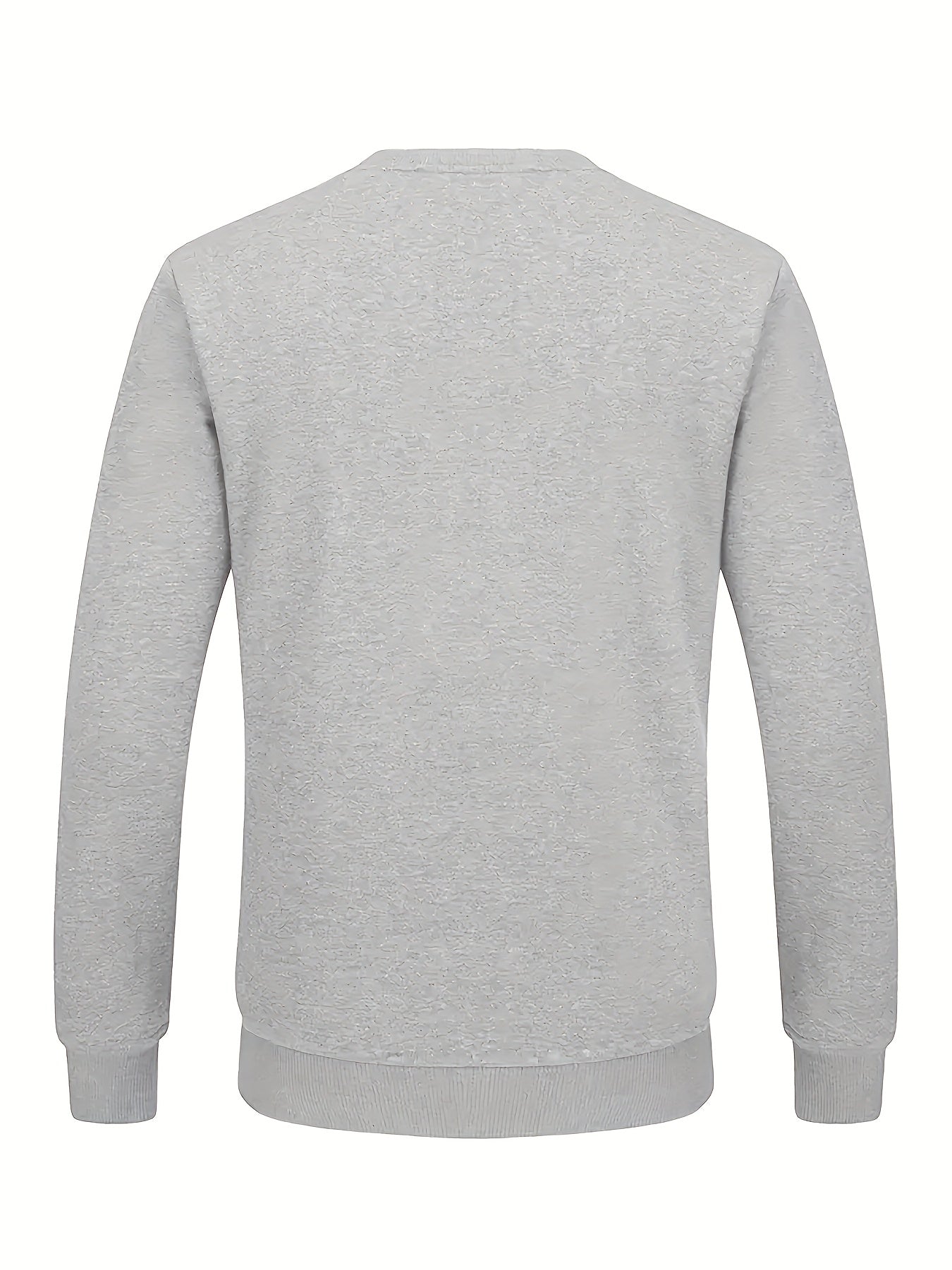 Unisex Winter Pullover mit Fleece-Futter und Berg-Logo