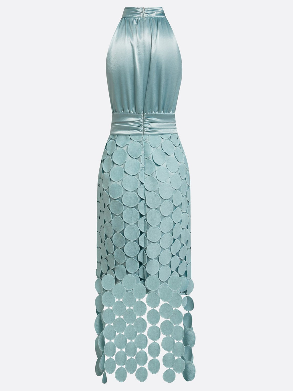 Céline | Midi-jurk met halternek voor dames