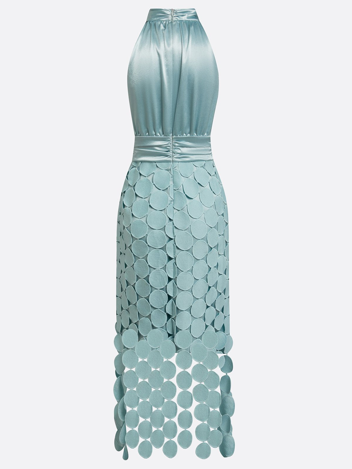 Céline | Midi-jurk met halternek voor dames