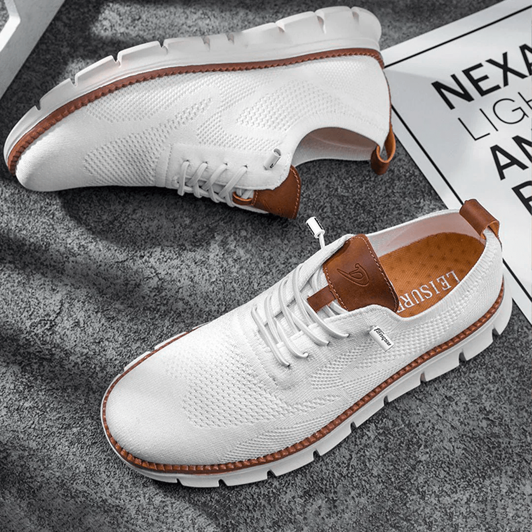 Heren sneakers comfort dagelijks modern stijl – Ademend vrijetijdsschoenen voor werk & vrije tijd