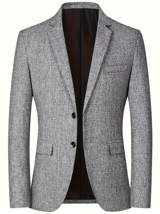 Blazer para hombre corte regular – Americana de negocios moderna para primavera y verano