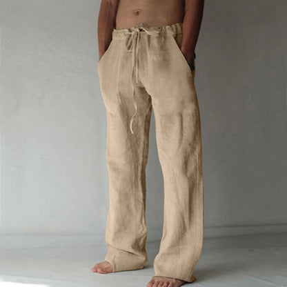 Pantalon de loisirs pour hommes style japonais – Jogging ample à jambe droite