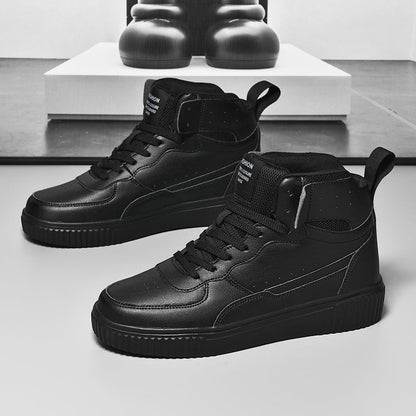 Herren High-Top Sneaker Sportlich Freizeit Schuhe für Alltag und Outdoor