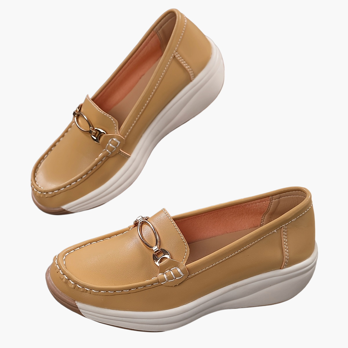 Damskie mokasyny slip-on Elegant – komfortowe buty casualowe z modnym designem