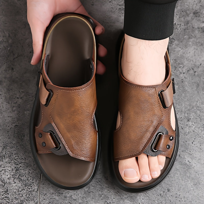 Herren Freizeitsandalen Offene Sommerschuhe mit Schnalle – Bequeme Urlaubssandalen für Alltag & Reise