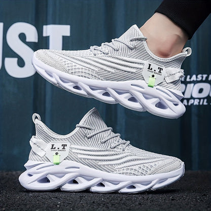 Herresneakers Sportssko med Moderne Design og Stødabsorbering – Hverdag & Fitness