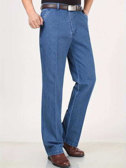 Pantalon droit pour homme – Pantalon de costume élégant pour le quotidien et le bureau