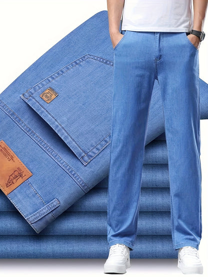Pantalon jean homme coupe régulière – Style classique pour le quotidien et les loisirs