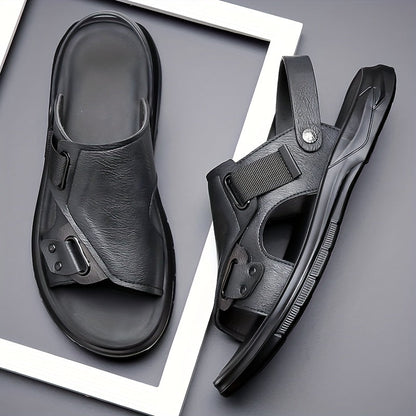 Herren Freizeitsandalen Offene Sommerschuhe mit Schnalle – Bequeme Urlaubssandalen für Alltag & Reise