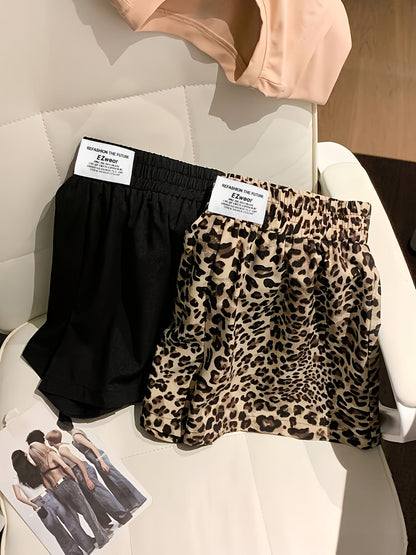 Damski zestaw szortów do noszenia w domu, styl casual, komfort na lato, na co dzień